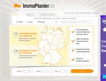 Tablet Screenshot of immopionier.de